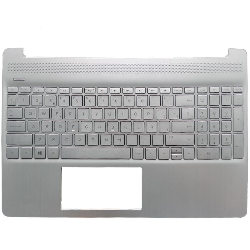 For HP 15-DY 15-EF 15S-FQ 15S-FR 15S-EQ TPN-Q222 Q230 Palm Rest shell Keyboard upper cover case L63578-001 L63579-001
