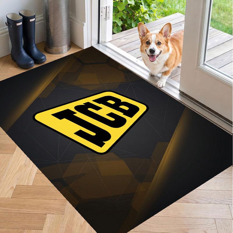 Soft Floor Carpet JCB Pattern Area Rug Decorative Mat For Home Room Decoration