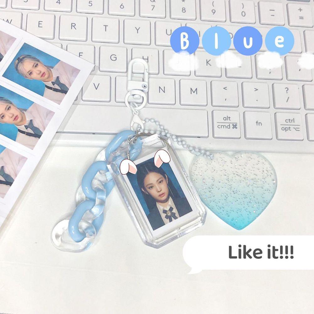 Защитная пленка для фотоальбома, рукава для фото идола, держатель для удостоверения личности, подвеска, рукава для карт, держатель для фотокарт, брелок