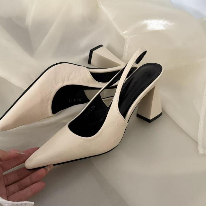 Летние сексуальные женские босоножки 2025 года с острым носком, полые, из лакированной кожи, на высоком каблуке, туфельки для платья, вечеринки, свадьбы