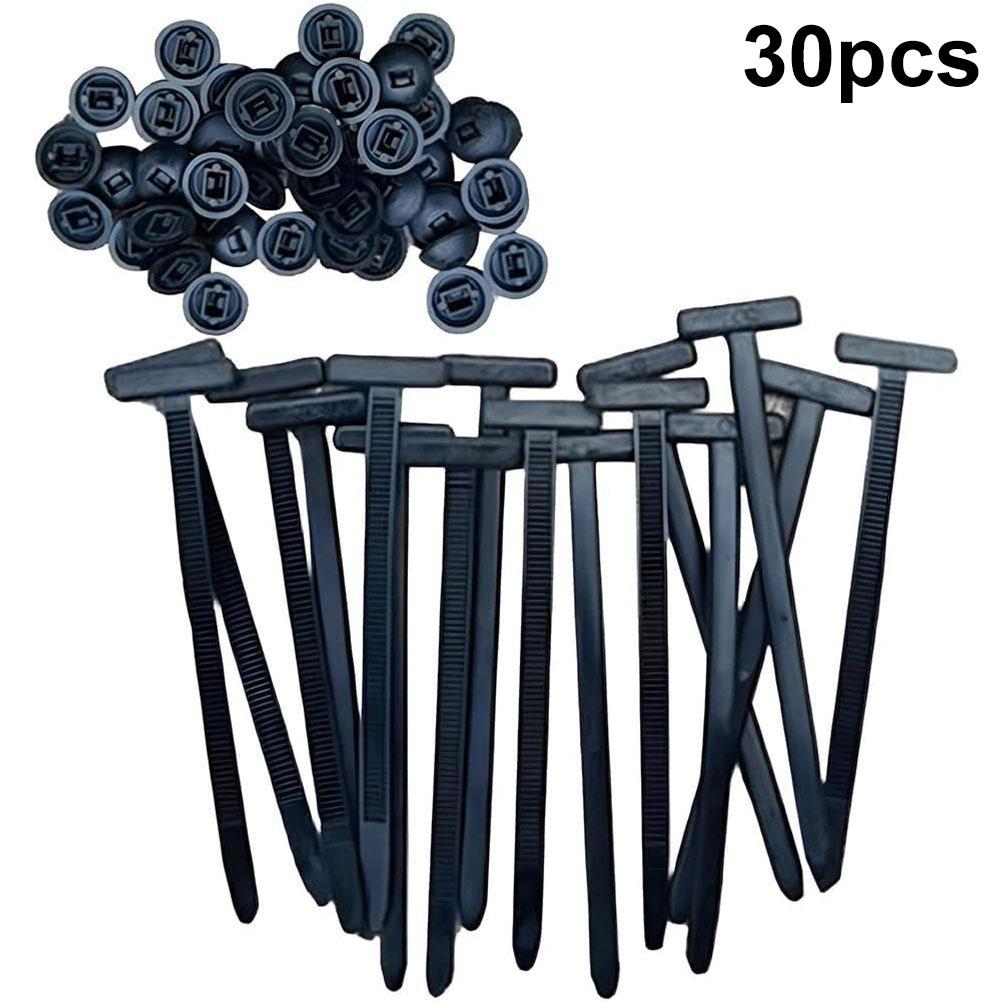 10-200pcs Self-Locking Plastic Nylon Tie Black Fastening Strap Cable-Tie-Set Universal Cable Tie Buckle Fastening Strap