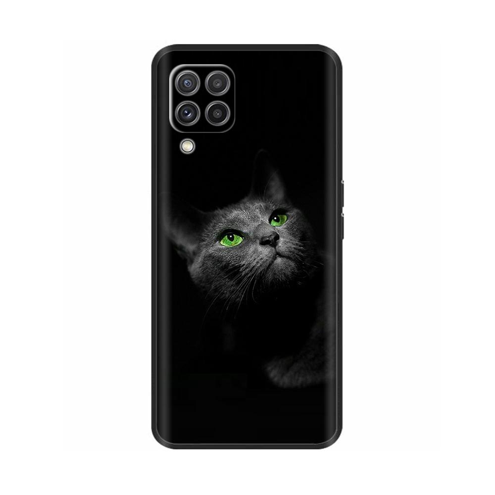 Чехол для Samsung Galaxy A12 6,5'' Стильный painted чехол Мягкий силиконовый чехол для телефона Для Samsung A12 M12 SM-A125F A127F N125F Coque
