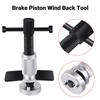 Автомобильный колесный цилиндр, дисковый тормоз, колодка, суппорт, сепаратор, замена поршня, перемотка, разборка, универсальный ручной инструмент для ремонта