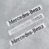 CQU1 3D ABS Car Badge Rear Trunk Body Sticker Emblem Decoration For Mercedes Benz AMG W108 W124 W126 W140 W205 W201