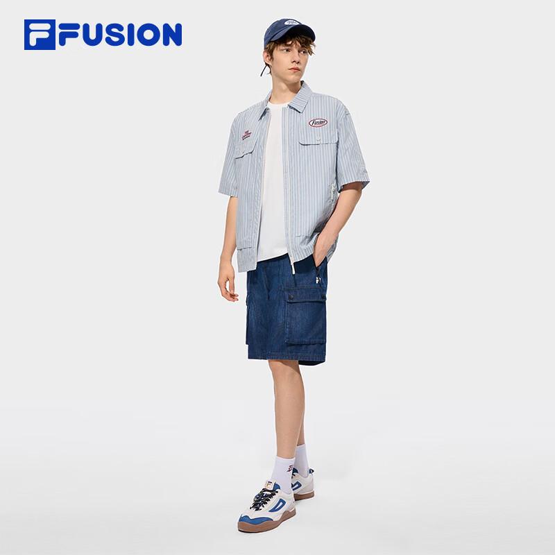Fila Fusion Повседневная плетеная рубашка с коротким рукавом для пары