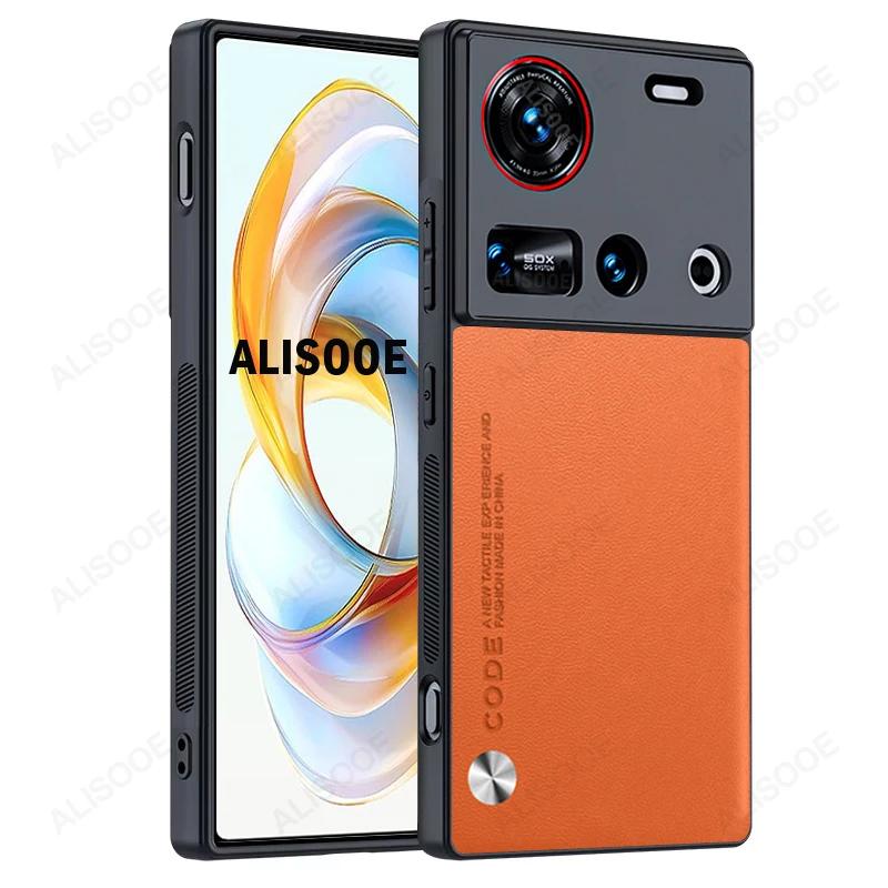 Роскошный чехол для Nubia Z70 Ultra, высококачественная защитная крышка из ПУ-кожи для ZTE Nubia Z70 Ultra 5G, противоударная накладка