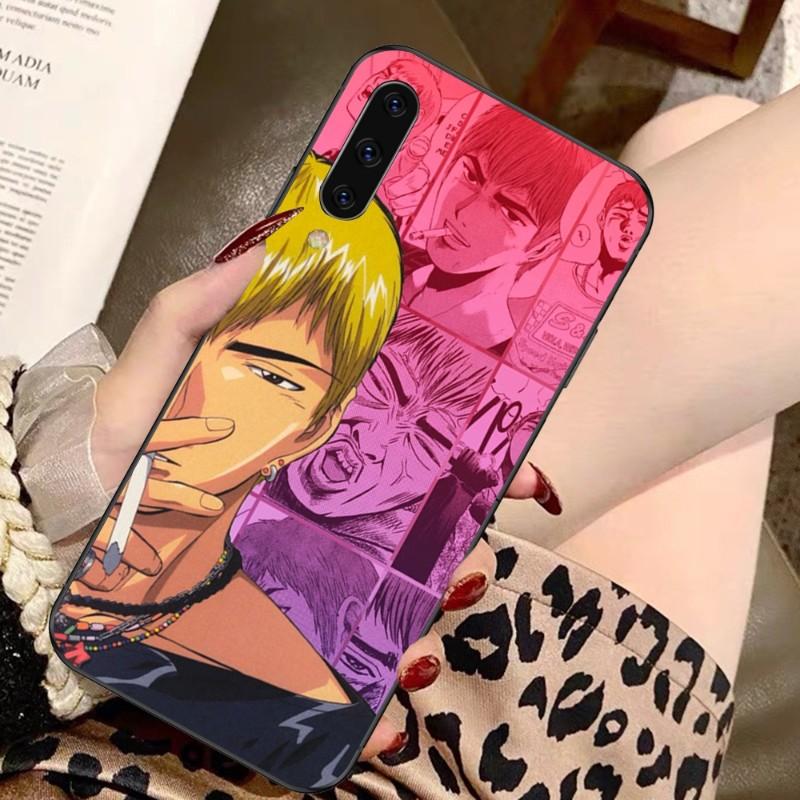 Great Teacher Onizuka Phone Case For Samsung A91 A81 A73 A72 A71 A30S A20 A12 A13 A52 A53 4G 5G Soft Black Phone Cover