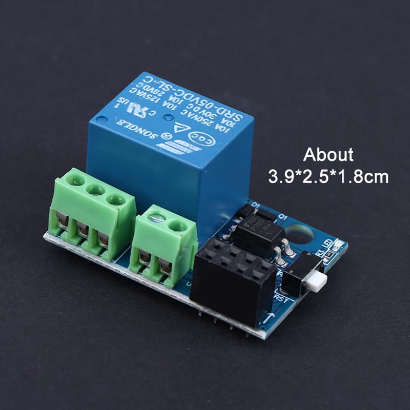 Модуль реле Wi-Fi Esp-01S Esp8266 3,3 В/5 В Случайный 10 А Умный домашний выключатель Пульт дистанционного управления с приложением для телефона для Arduino
