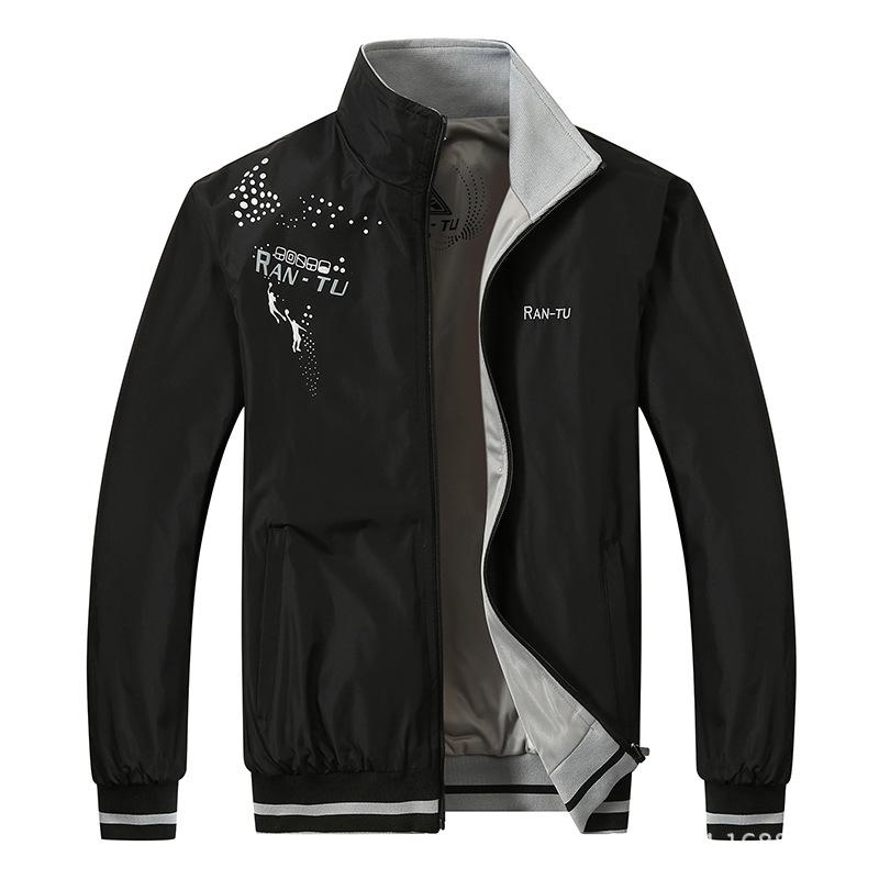 Разноцветное и разноцветное пальто, мужское зимнее весеннее бархатное двустороннее пальто, теплая ветрозащитная куртка 5XL, двусторонняя куртка