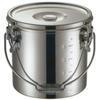 Puppy Brand 19-0 Chrome Stainless Steel Stackable School Lunch Tin, 18cm, Induction Compatible, Product Code: 57918
