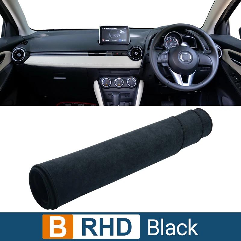Для Mazda 2 DJ DL 2015 2016 2017 2018 2019 2020 2021 2022 2023 крышка приборной панели автомобиля, защитный коврик от солнца, анти-УФ-излучения