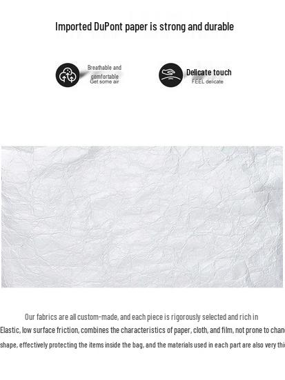 Сверхлегкая сумка-органайзер из бумаги DuPont для аксессуаров сумки для пельменей Longxiang