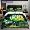 Bad Artistic Set Bedding 1 Duvet Cover 2 Pillowcase Without Core Soft And Comfortable Christmas Birthday Gift Duvet Cover And Pillowcase