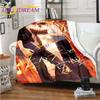 Sasaki and Miyano Flannel Blankets Anime Throw Blanket for Bed Livingroom Sofa Campus Cartoon Blankets Homosexual Love Blanket