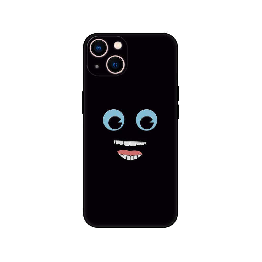 Черный чехол из ТПУ для Samsung Galaxy A50 50S A30S A10 A01 A11 A21S A31 A41 A51 A71 Чехол с забавным лицом, милый мультфильм