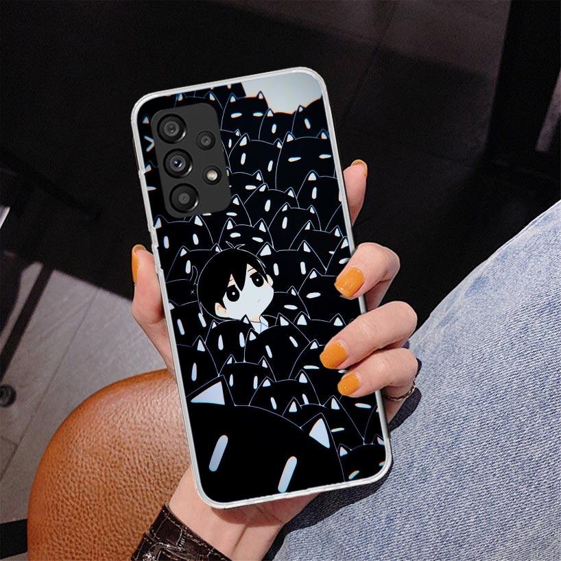 Game O-Omori Cartoon Phone Case For Samsung Galaxy A52 A32 A22 A12 A51 A31 A50S A30S A20S A10S Note 20 Ultra 10 Plus S10 A72 A71