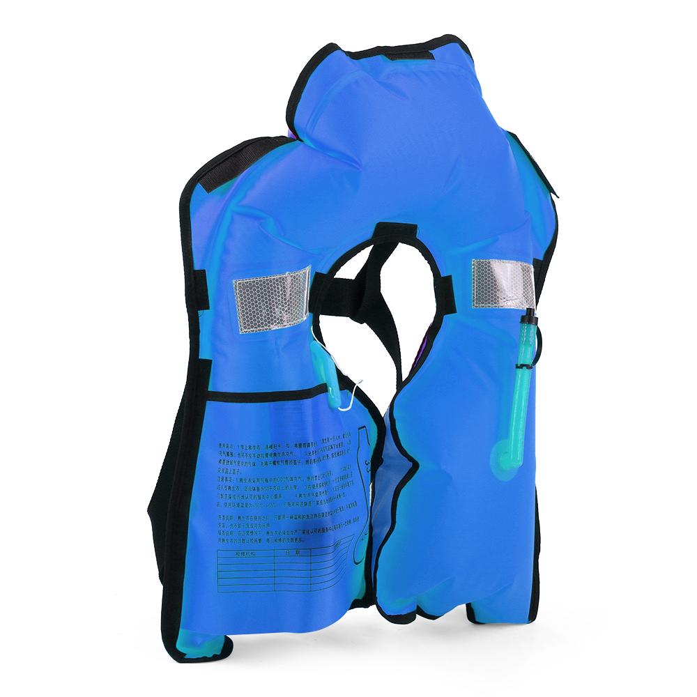 Автоматический надувной спасательный жилет для взрослых, спасательный жилет для взрослых, защитный поплавковый костюм для водных видов спорта, каякинга