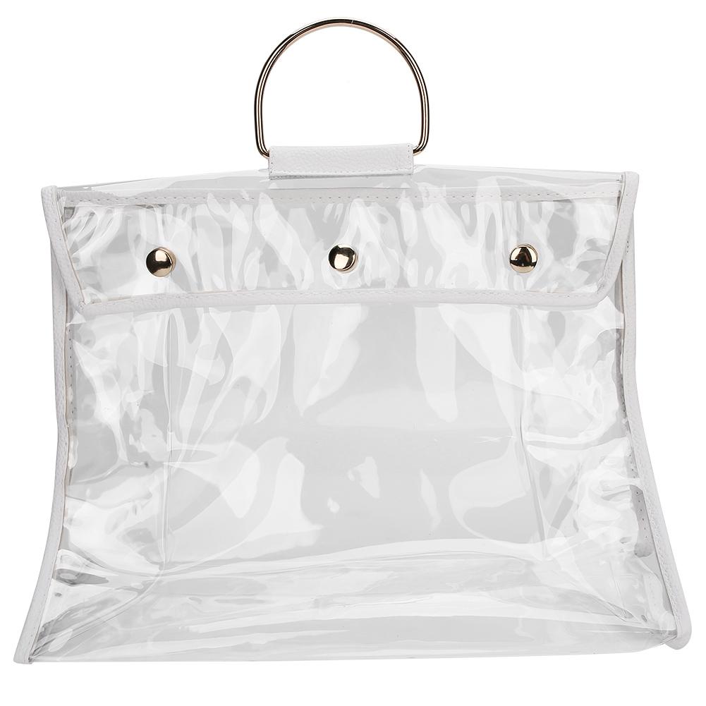 Transparent Waterproof Dustproof Bag Portable Moisture Proof Wardrobe OrganizerC Type
