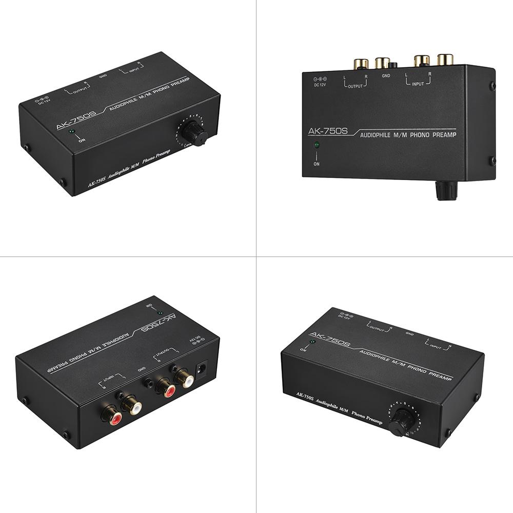 Аудиофильский предусилитель M/M Phono Preamp с регуляторами уровня Входные и выходные интерфейсы RCA