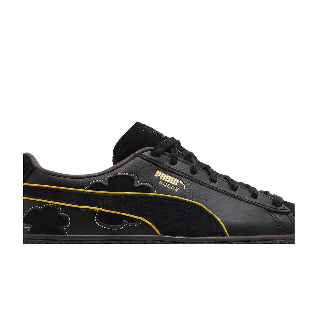 Puma Suede 'Blackbeard' (Unisex) Black / Dark Chocolate Skate Shoes 396525 01