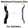 Motherboard Connect Flex For Samsung Galaxy S20 S21 S22 S23 S24 Plus Ultra LCD Display Wifi Signal Connect Mainboard Flex Cable