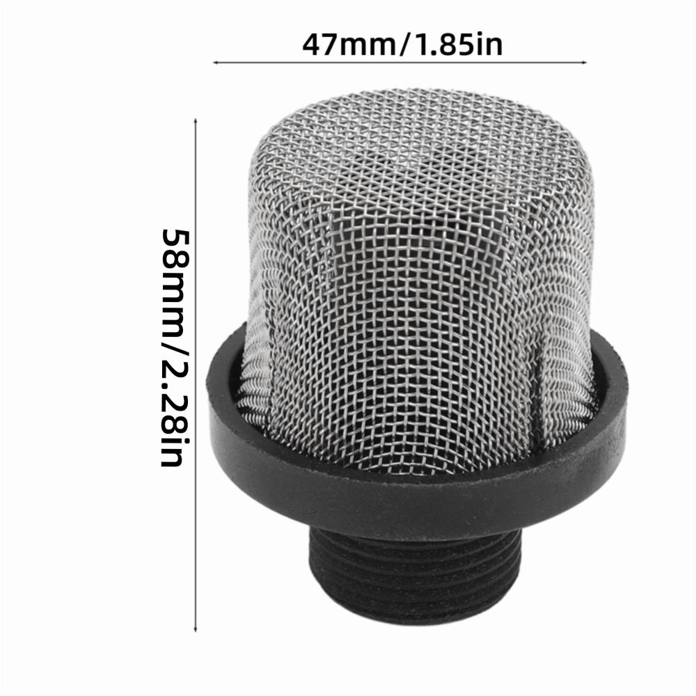 2 pcs Efficient Inlet Filter Multifunctional Suction Strainer Durable Strainer Filter Industrial