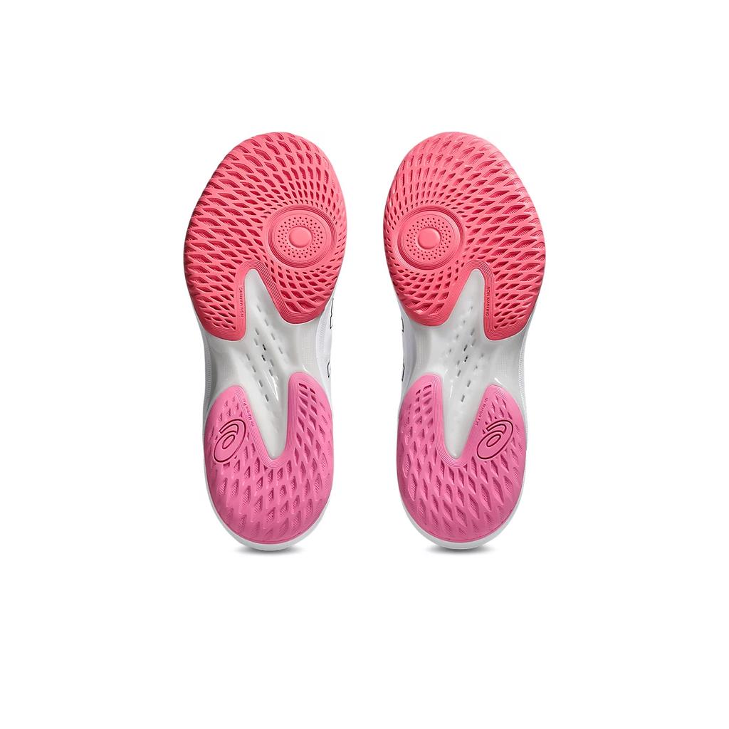 Asics Gelhoop V17 Удобная посадка Амортизация Нескользящие Прочные Дышащие Баскетбольные кроссовки средней высоты Унисекс кроссовки Белый Красный 1063A096-105