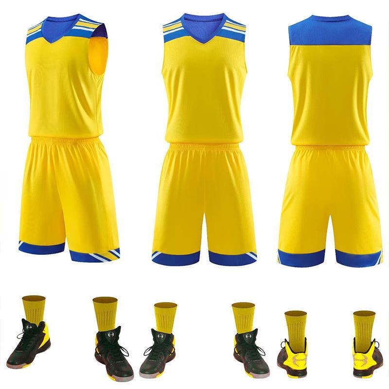 Basketball suit, competition sports training suit, vest, men's adult children's jersey, breathable summer women's