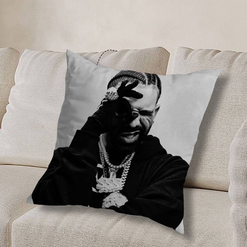 Крутая наволочка для подушки D-Drake OvO Rap, квадратная, двусторонняя печать, короткий плюш, чехол для диванной подушки, спальня, прикроватная подушка