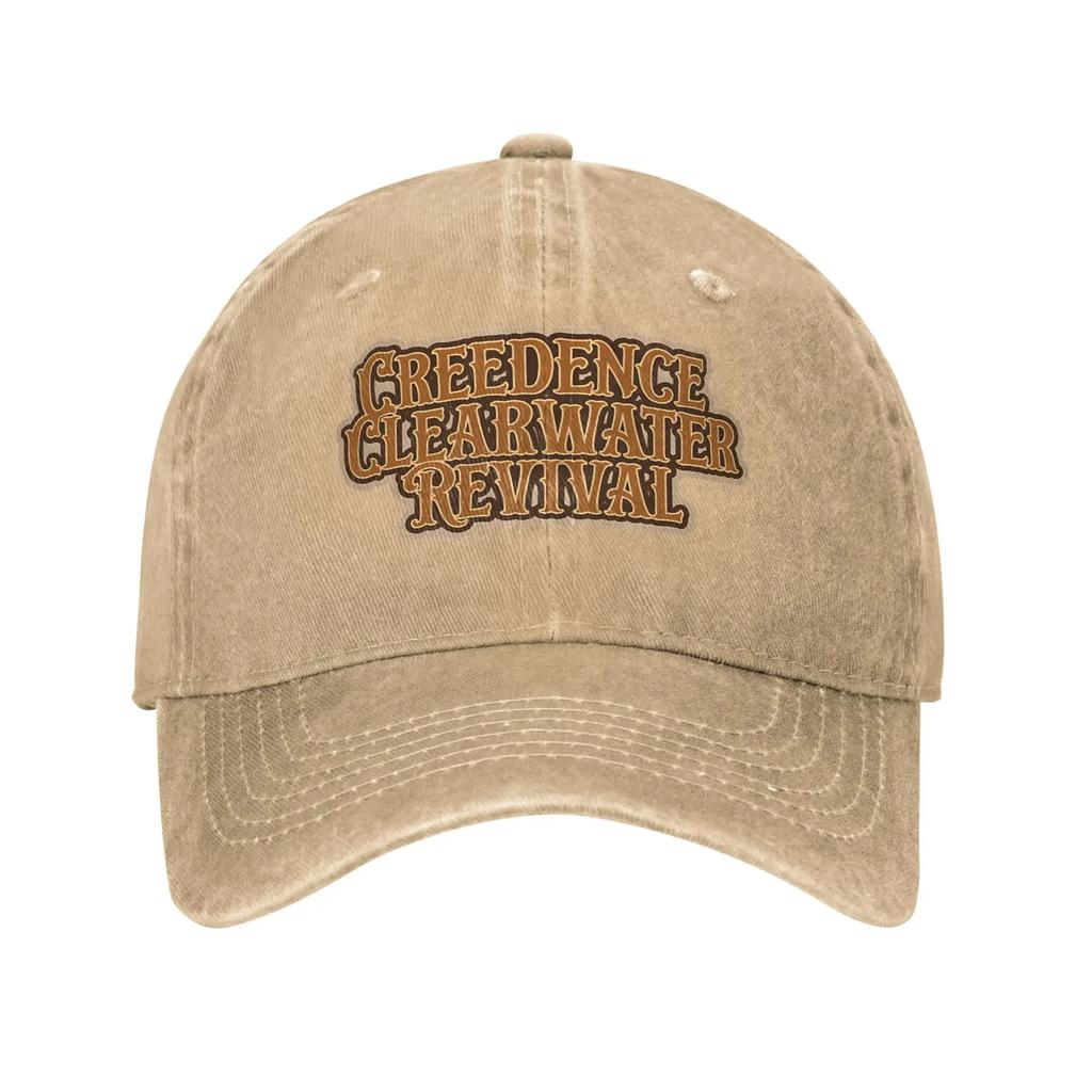 Creedence Clearwater Revivals Sun Baseball Cap Casual Unisex Men Washed Hip Hop S Wholesale Outdoor Sports Baseball Caps