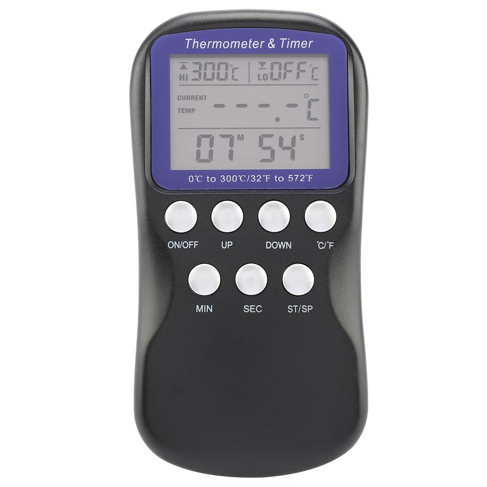 Цифровой проводной гриль-барбекю, духовка для мяса, электронный термометр, зонд для приготовления пищи на гриле