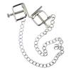 Metal Adjustment Bump Correction Nipple Clamp U-Shaped Adjustment Sexy Nipple Clamp Chain Nipple Clamp
