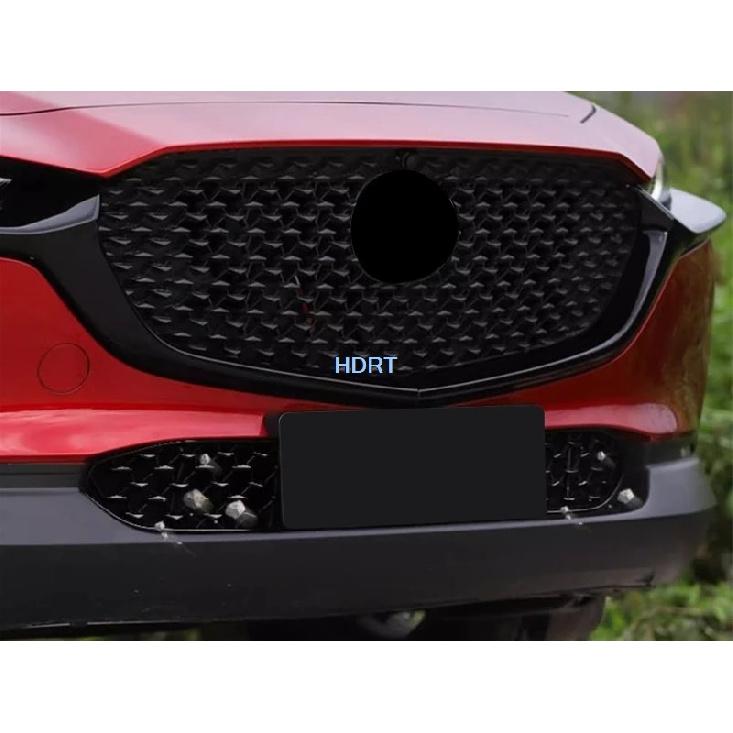 Car Styling Front Bumper Racing Grille ect Anti Bug Net Cover Protector Decoration Accessories For Mazda CX-30 CX30 +