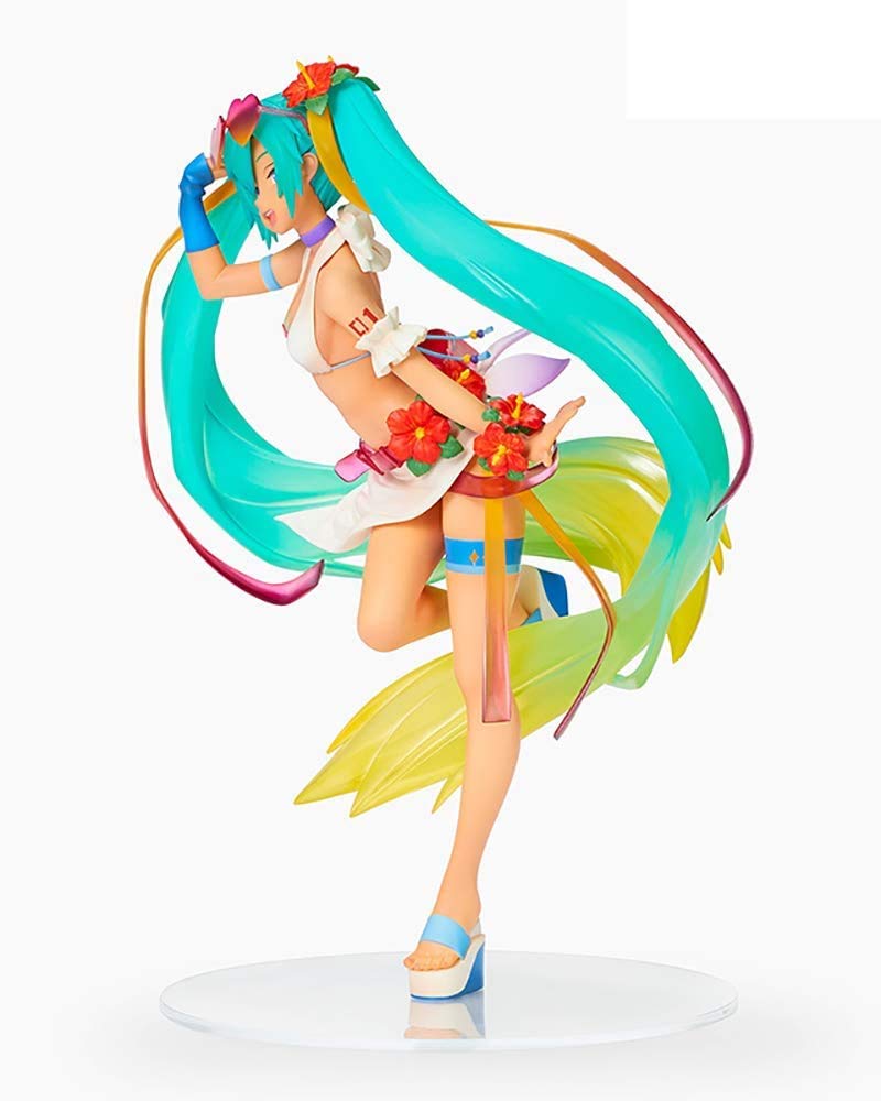 Серия Sega Hatsune Miku Фигурка Super Premium Мику Тропическая "Хацунэ - Лето"