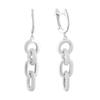 Silver Earrings with Cubic Zirkonia (2128519)