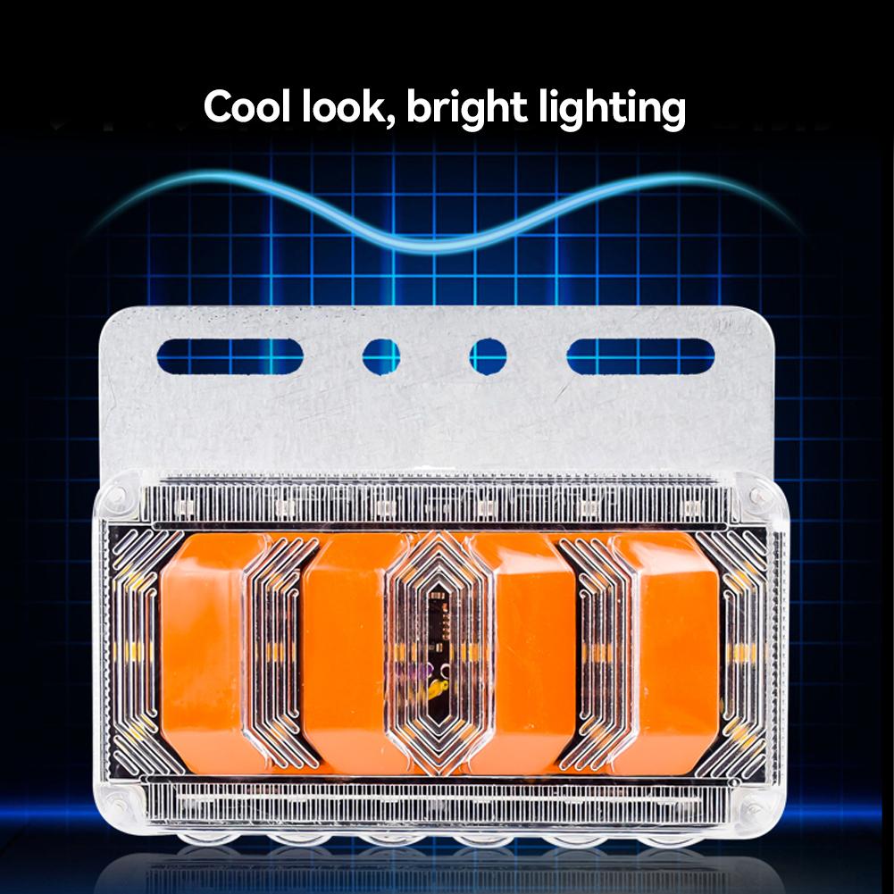 24 В водонепроницаемый светодиодный боковой габаритный фонарь для грузовика, прицепа, внедорожного тягача, автобуса, супер яркий