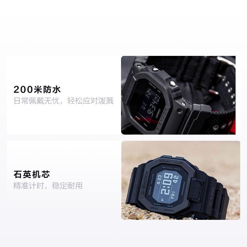 Casio Серия G-SQUAD G-SHOCK маленький квадратный ретро мода трендовый классический кварцевый механизм тканевый ремешок японские и корейские часы мужские DW-5600BBN-1PR