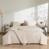 MUJI Houndstooth Winter Silk Blend Comforter