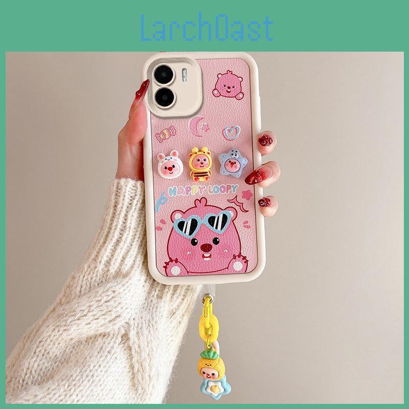 Keysion 3d Cartoon Cute Ear Case For Redmi A2 A1 With Bracelet Soft Silicone Shockproof Phone Cover For Xiaomi Redmi A1 A2