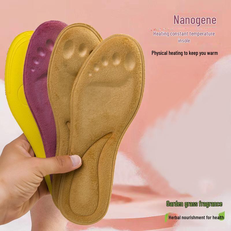 Self-heating Constant Temperature Insoles for Men and Women, Warm and Thick for Height Increase and Comfort