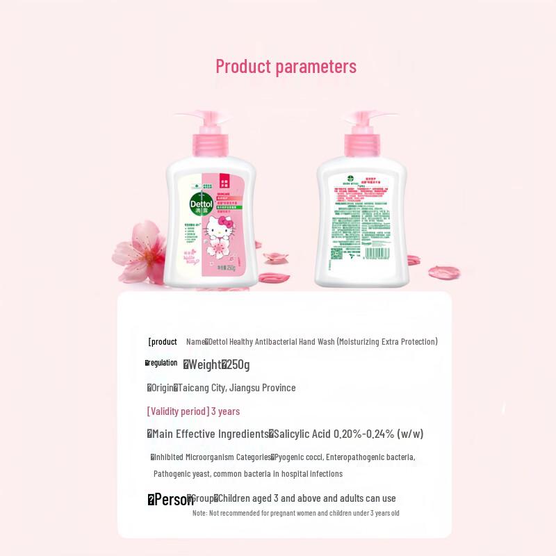 Dettol Hello Kitty Ограниченная серия Антибактериальное мыло для рук