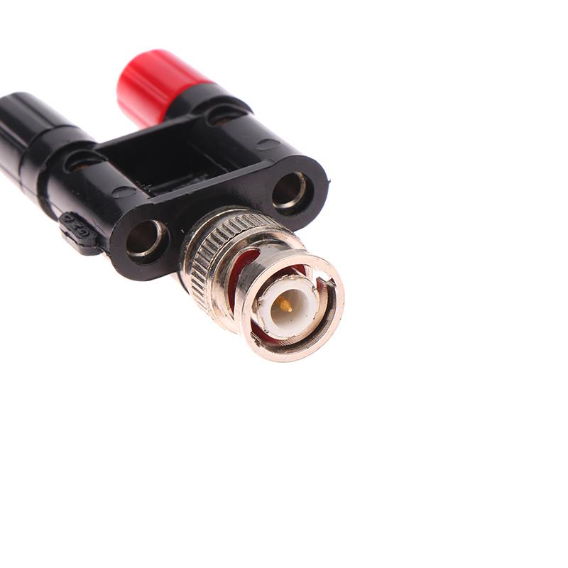 1 шт. Адаптер BNC на Банановый Штекер (Папа) и Гнездо (Мама) Банановое Гнездо (Мама) Клеммная Колодка RF Коаксиальный Сплиттер Конвертер