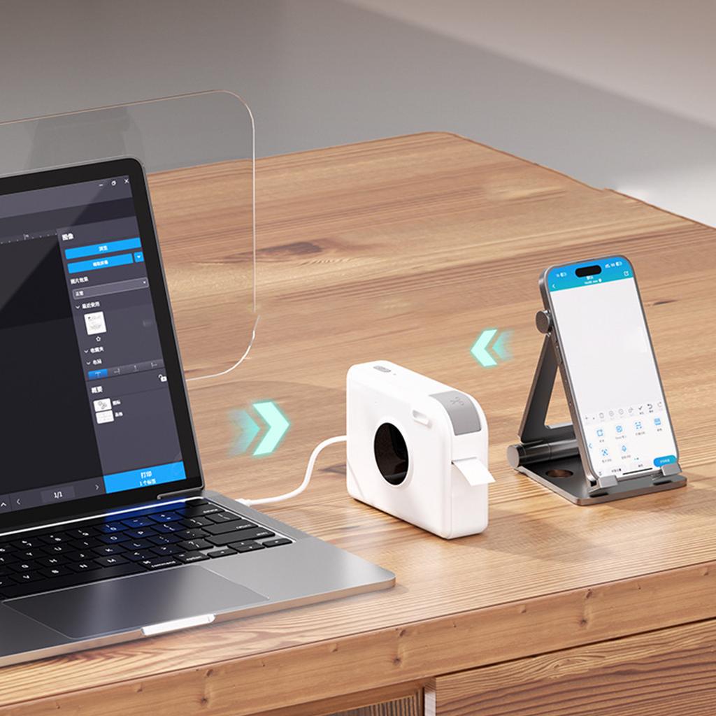 Многофункциональный небольшой бытовой принтер этикеток для домашнего использования - принтер этикеток с горячим переносом