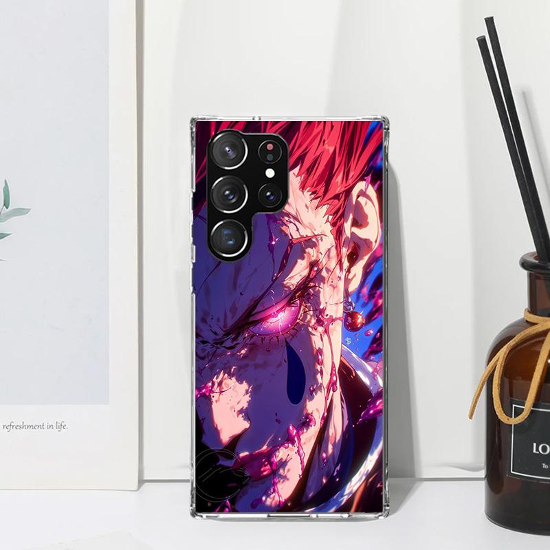 Huner X-Hunters Hisoka Phone Case For Samsung Galaxy S26 S25 Edge S24 FE S23 S22 Ultra S21 Plus S20 + Art Fundas Back Cover Gala