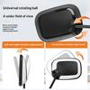Motorbike Rear Mirrors with Streamlined Design for Reduced Wind Resistance