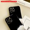 2DFlat Cute White Puppy Face Phone Case All inclusive film hard iPhone case, compatible with iPhone 18 Pro Max 17 16 15 14 13 12 11