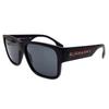 BURBERRY Collector's Logo Series Advertising Holiday Travel Edition Polarized Sunglasses 4358 Men's Matte Black/Polarized