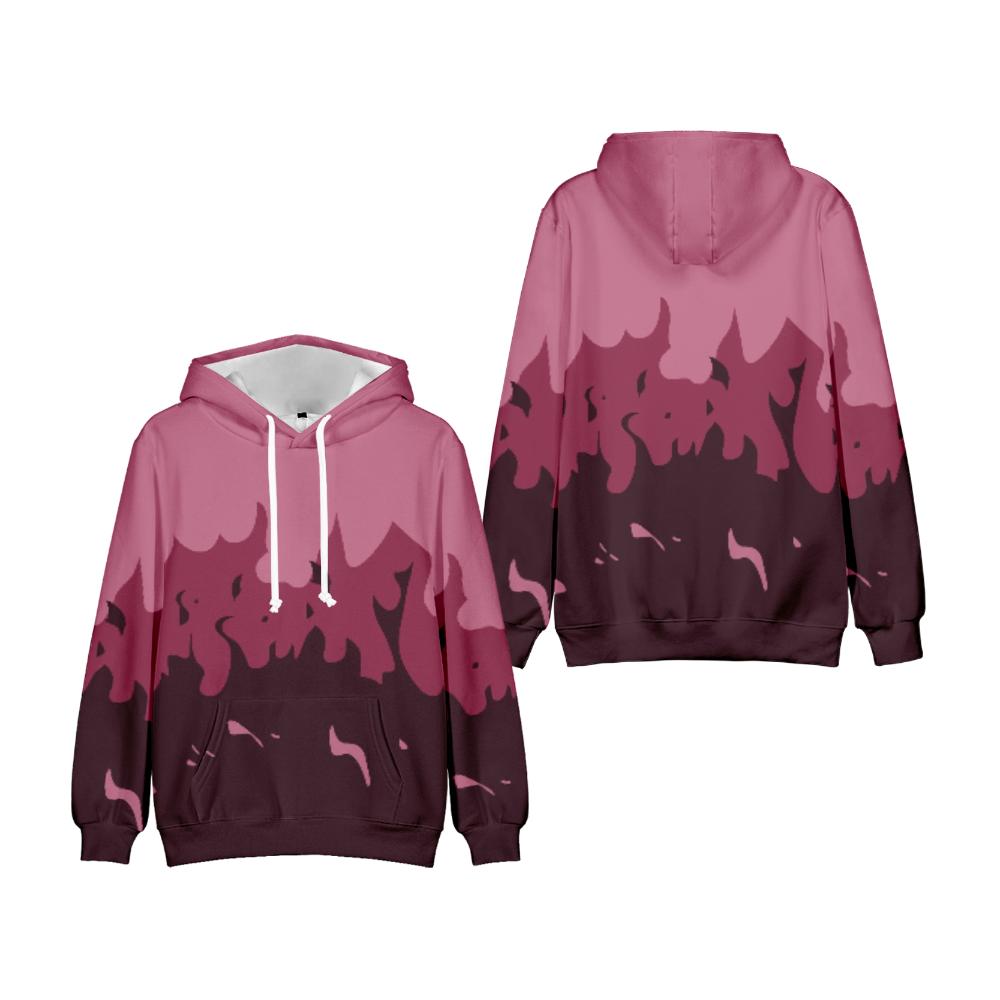Мужская толстовка с капюшоном Aphmau Hoodie 3D с длинным рукавом Женская толстовка-пуловер Aphmau Purple and Red Merch 90s Youthful Clothes Plus