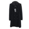 Unused Wool Blend Pea Coat 4 Black Women Used