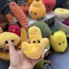 Имбирный овощ Плюшевая игрушка Растение Подвеска Набитая кукла Для младенцев Детей Детский Подарок на день рождения Домашний декор Поделки